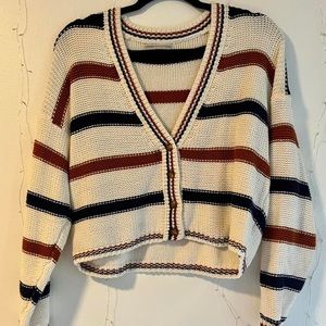Urban Outfitters cropped knit cardigan. Like new condition.